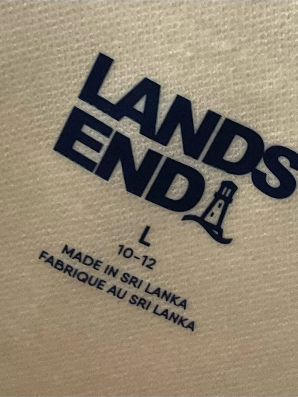 Lands End one shoulder